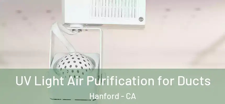  UV Light Air Purification for Ducts Hanford - CA